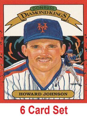 Howard Johnson Baseball Card Collection